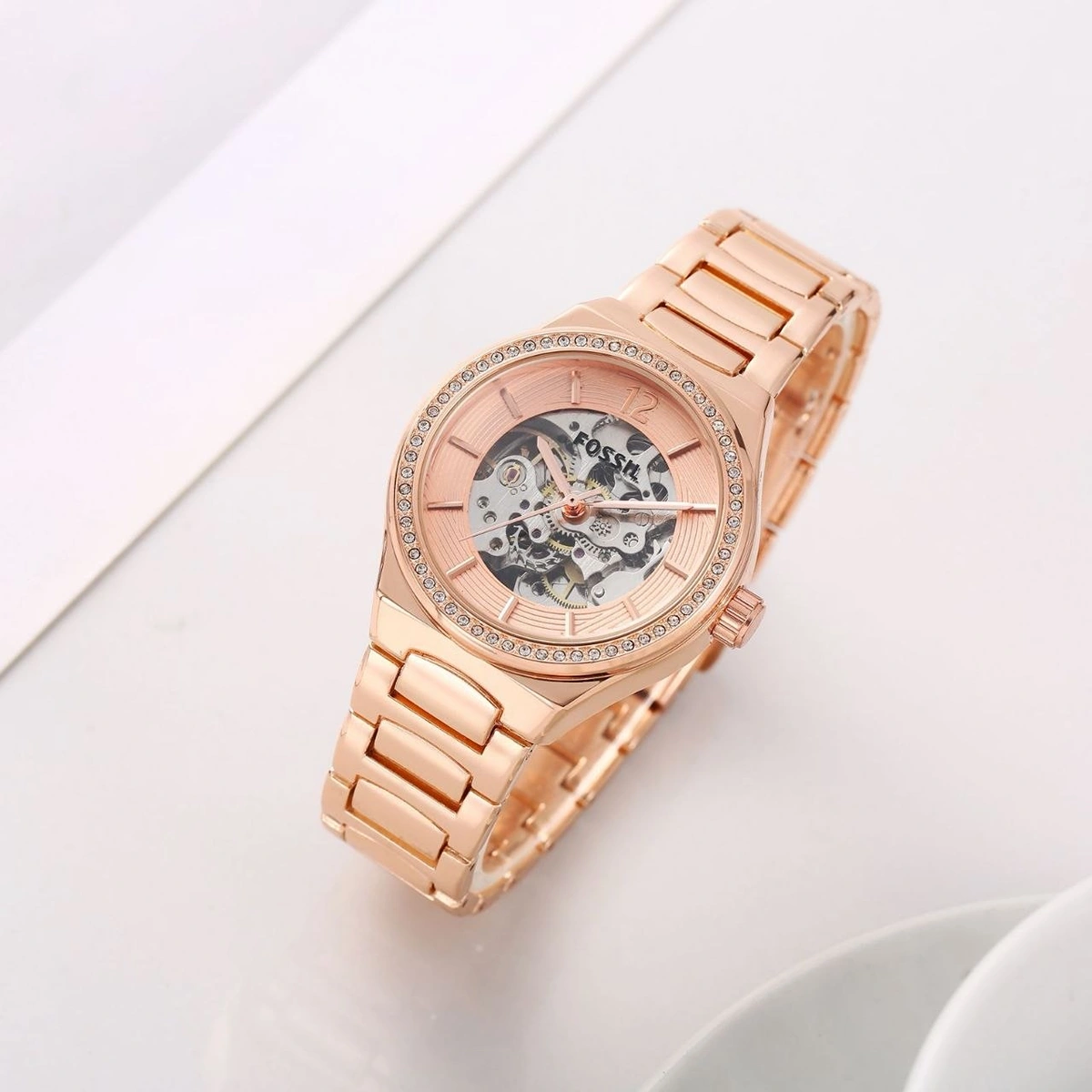 Stylish Fossil Eevie Automatic Watch For Women (LAB715) - stayhit.in Stylish Fossil Eevie Automatic Watch For Women (LAB715) - stayhit.in