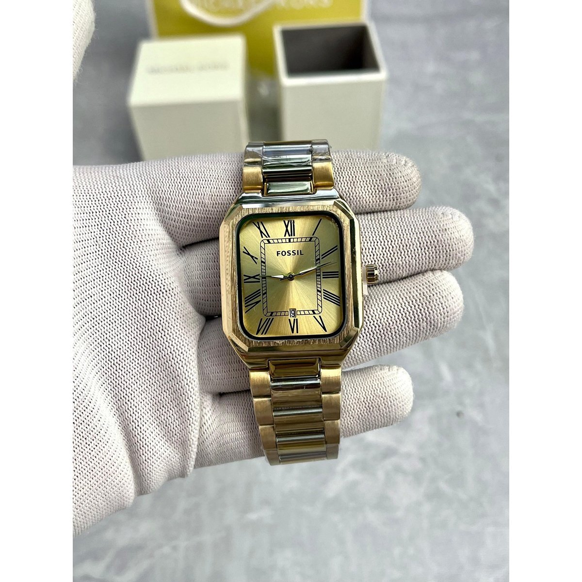 Stylish Fossil Roman Watch Gold For Men (LAB957) - stayhit.in Stylish Fossil Roman Watch Gold For Men (LAB957) - stayhit.in