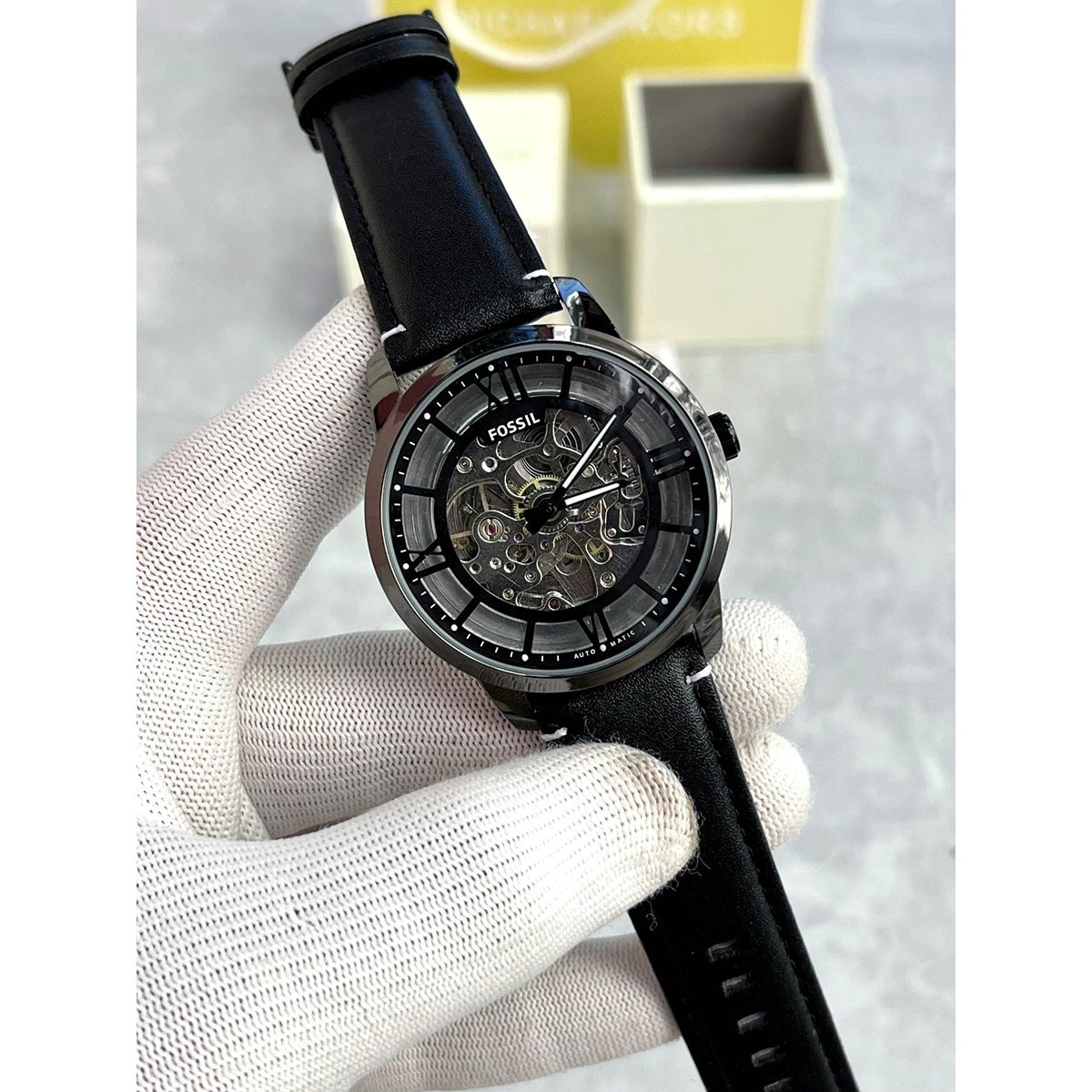 Stylish Fossil Townsman Watch Black For Men (LAB958) - stayhit.in Stylish Fossil Townsman Watch Black For Men (LAB958) - stayhit.in