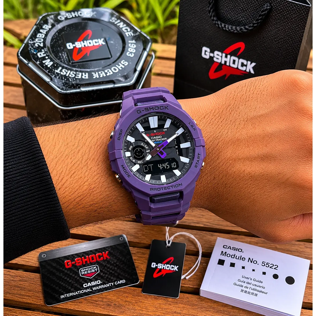 Stylish G Shock Gba 950 Watch Purple For Men (JH490) - stayhit.in Stylish G Shock Gba 950 Watch Purple For Men (JH490) - stayhit.in