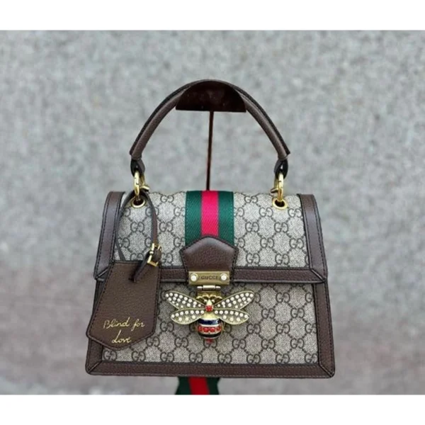 Stylish Gucci Bee Queen Shoulder Bag With Og Box Dust Cover For Women (BSF1793) - stayhit.in Stylish Gucci Bee Queen Shoulder Bag With Og Box Dust Cover For Women (BSF1793) - stayhit.in
