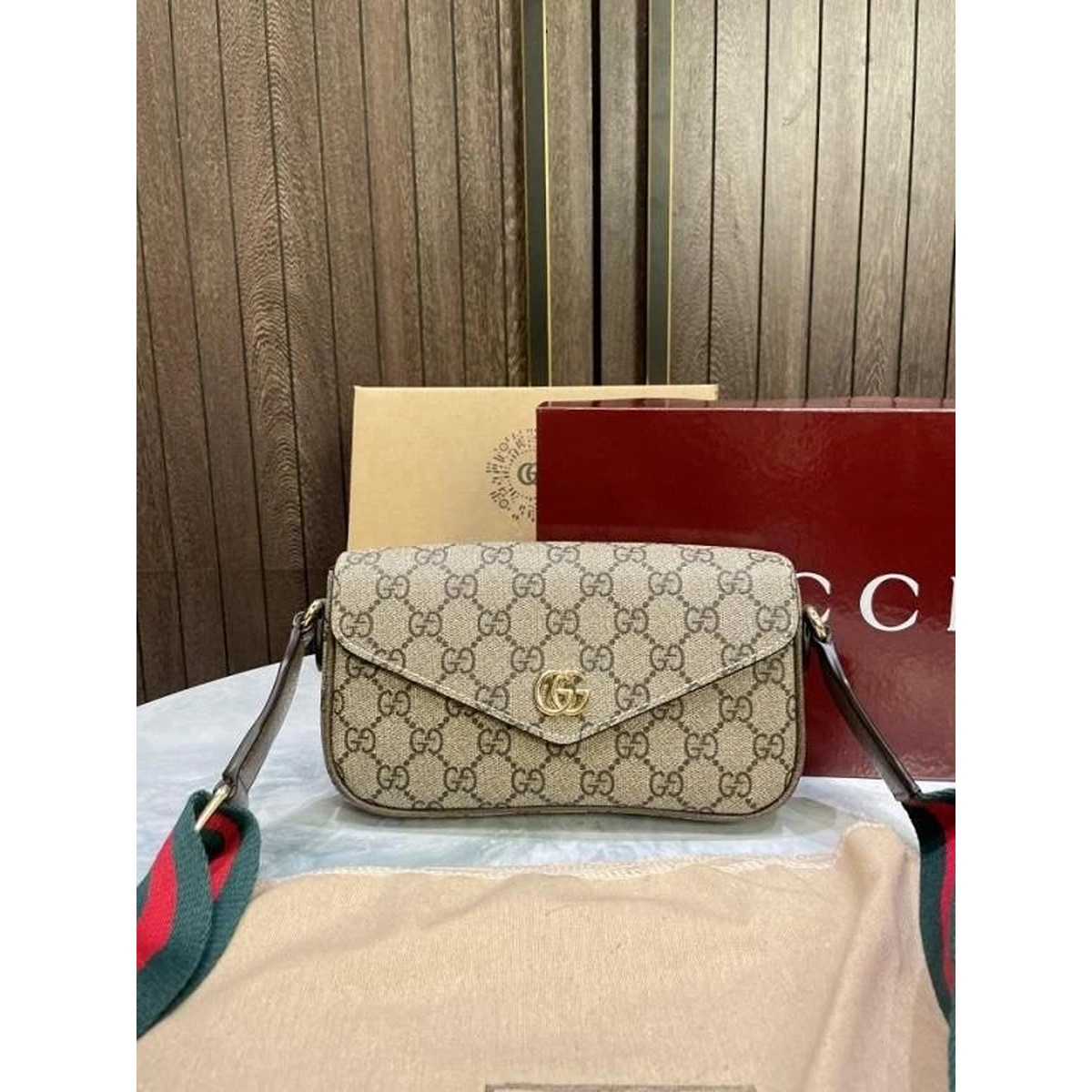 Stylish Gucci Crossbody Sling Bag With Double Box For Women (BSF1680) - stayhit.in Stylish Gucci Crossbody Sling Bag With Double Box For Women (BSF1680) - stayhit.in