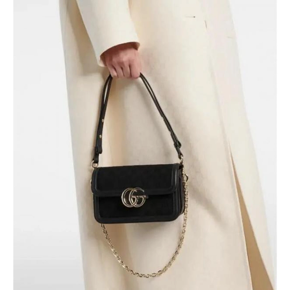 Stylish Gucci GG Canvas Shoulder Bag With Double Box For Women (BOT3855) - stayhit.in