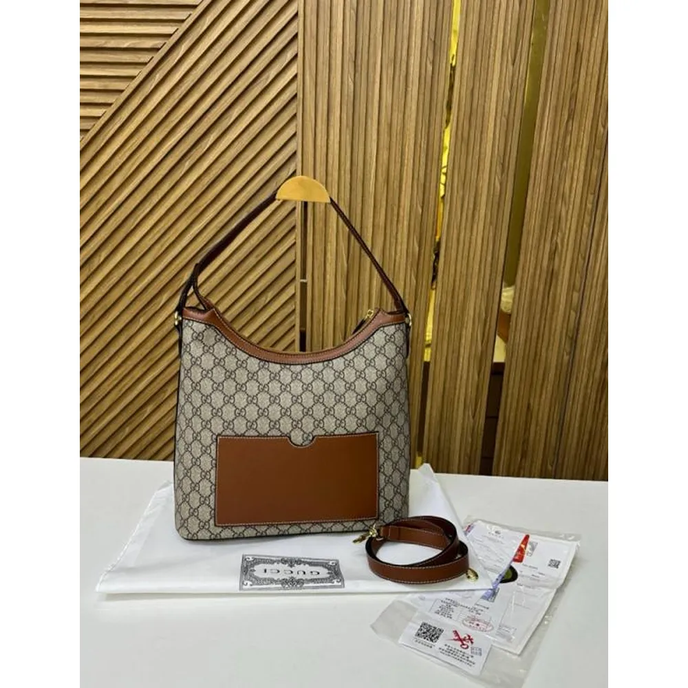 Stylish Gucci Hobo Canvas Bag With Dust Cover For Women (SUP8176) - stayhit.in Stylish Gucci Hobo Canvas Bag With Dust Cover For Women (SUP8176) - stayhit.in