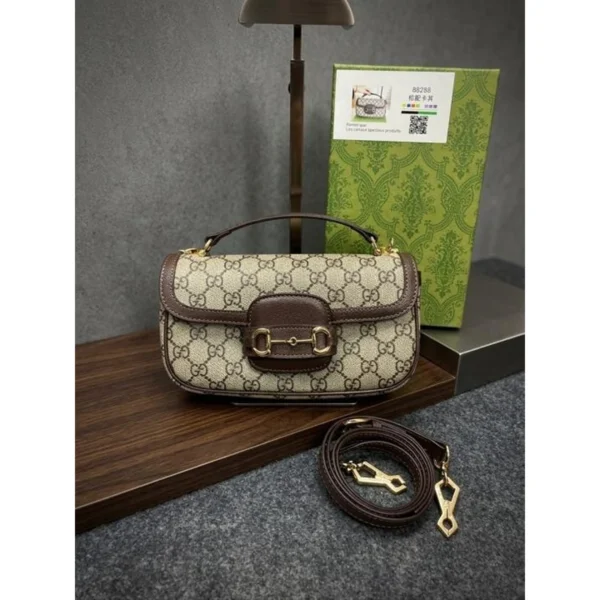 Stylish Gucci Horsebit Shoulder Bag With Dust Cover For Women (BOT3799) - stayhit.in
