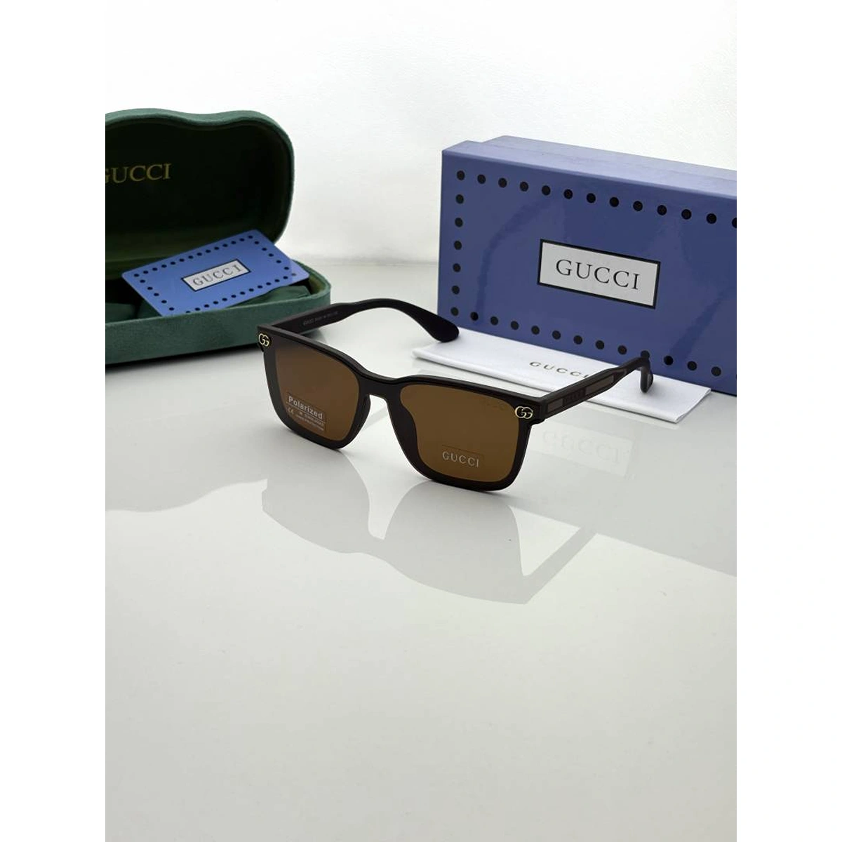 Stylish Gucci Sunglasses Brown For Men (SOS333) - stayhit.in Stylish Gucci Sunglasses Brown For Men (SOS333) - stayhit.in
