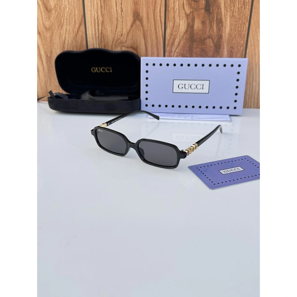 Stylish Gucci Sunglasses Full Black For Men (WS31) - stayhit.in Stylish Gucci Sunglasses Full Black For Men (WS31) - stayhit.in