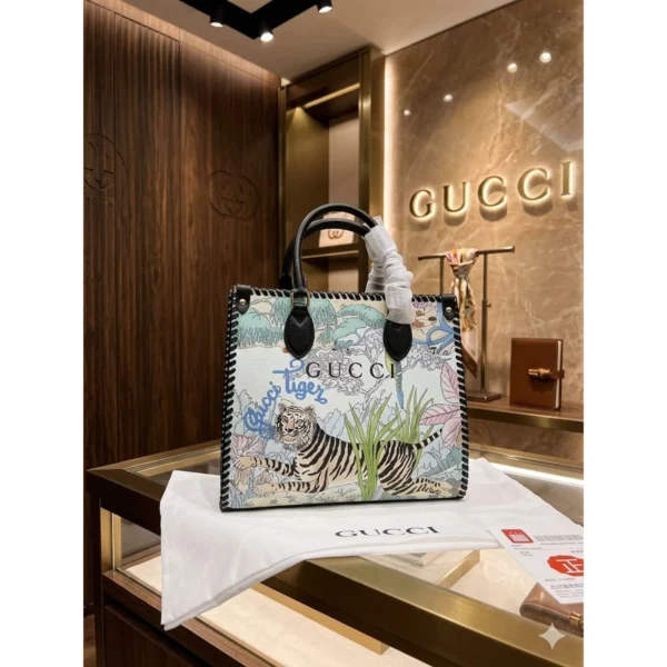 Stylish Gucci Tiger Jackie Print Handbag With Box For Women (LAB570) - stayhit.in Stylish Gucci Tiger Jackie Print Handbag With Box For Women (LAB570) - stayhit.in