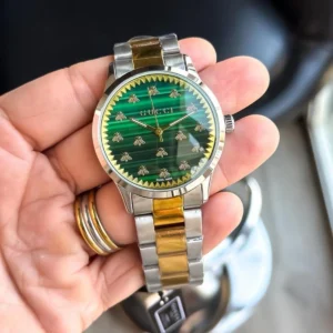 Stylish Gucci Watch Gold TT Green For Men (BOT3171) - stayhit.in
