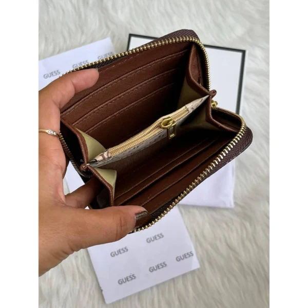 Stylish Guess Mini Wallet Brown With Og Box Dust Cover Card For Women (DW222) - stayhit.in Stylish Guess Mini Wallet Brown With Og Box Dust Cover Card For Women (DW222) - stayhit.in