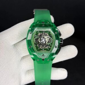 Stylish Hublot Spyder Watch Green For Men (BOT3090) - stayhit.in
