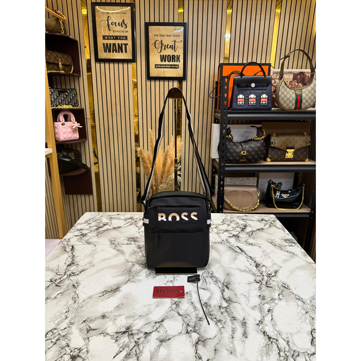 Stylish Hugo Boss Crossbody Side Bag For Women (JH438) - stayhit.in Stylish Hugo Boss Crossbody Side Bag For Women (JH438) - stayhit.in
