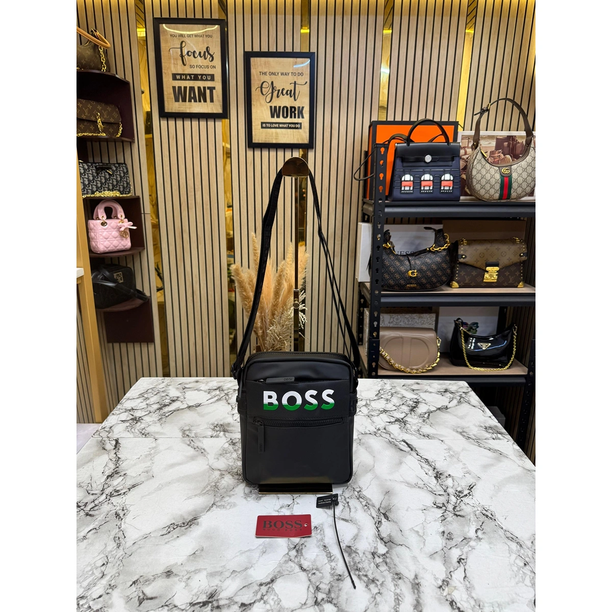 Stylish Hugo Boss Crossbody Side Bag For Women (JH440) - stayhit.in Stylish Hugo Boss Crossbody Side Bag For Women (JH440) - stayhit.in