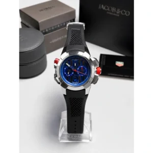 Stylish Jacob Chrono Watch Black Blue For Men (LAB843) - stayhit.in
