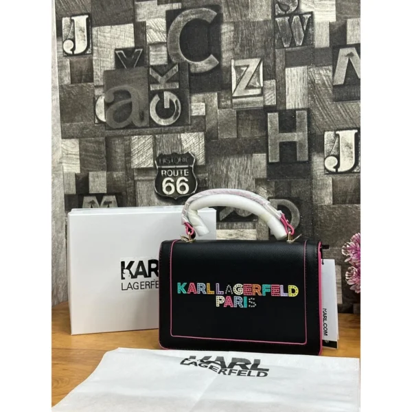 Stylish Karl Lagerfeld Leather Bag With Og Box For Women (LAB575) - stayhit.in Stylish Karl Lagerfeld Leather Bag With Og Box For Women (LAB575) - stayhit.in