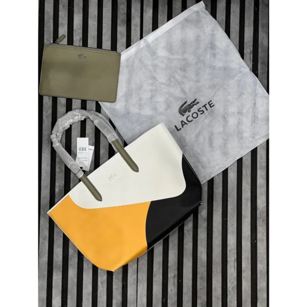Stylish Lactose Reversible Tote Bag With Extra Pouch For Women (LAB1059) - stayhit.in