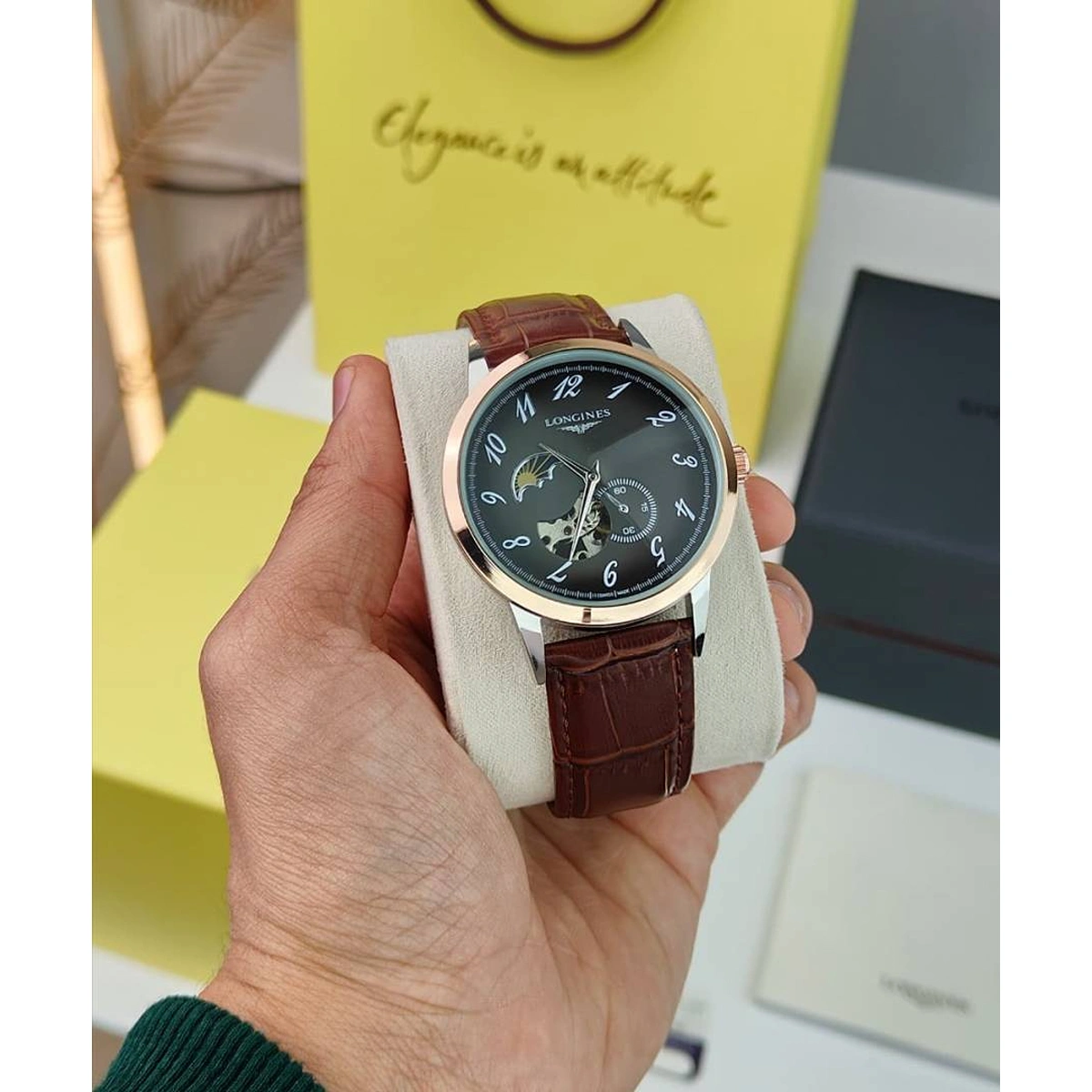 Stylish Longines Watch Two Tone For Men (SOS542) - stayhit.in Stylish Longines Watch Two Tone For Men (SOS542) - stayhit.in