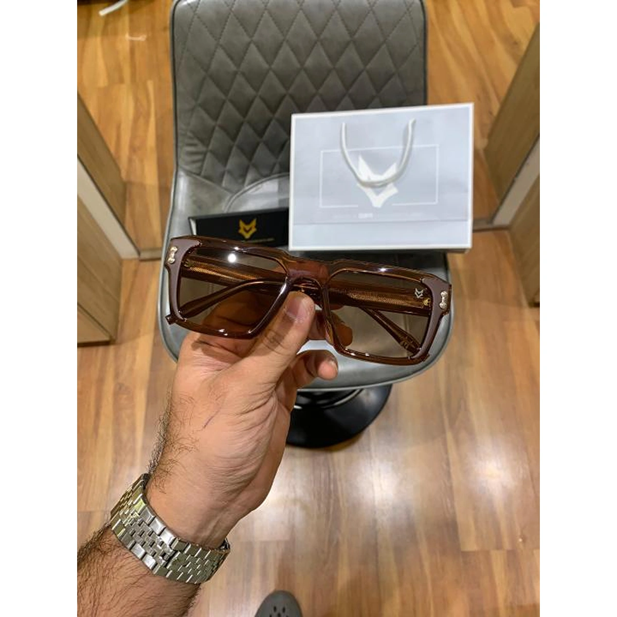 Stylish Mairo Sunglasses Brown For Men (BOT3678) - stayhit.in Stylish Mairo Sunglasses Brown For Men (BOT3678) - stayhit.in