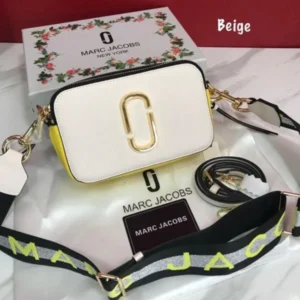 Stylish Marc Jacobs Snapshot Crossbody Bag With 2 Belts Og Box Dustbag (BSF1646) - stayhit.in