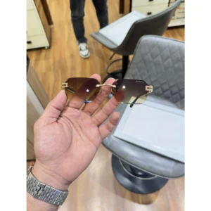Stylish Maybach Sunglasses Gold Brown For Men (SOS332) - stayhit.in
