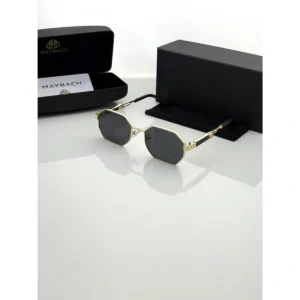 Stylish Maybach Sunglasses Golden Black For Men (BOT3217) - stayhit.in