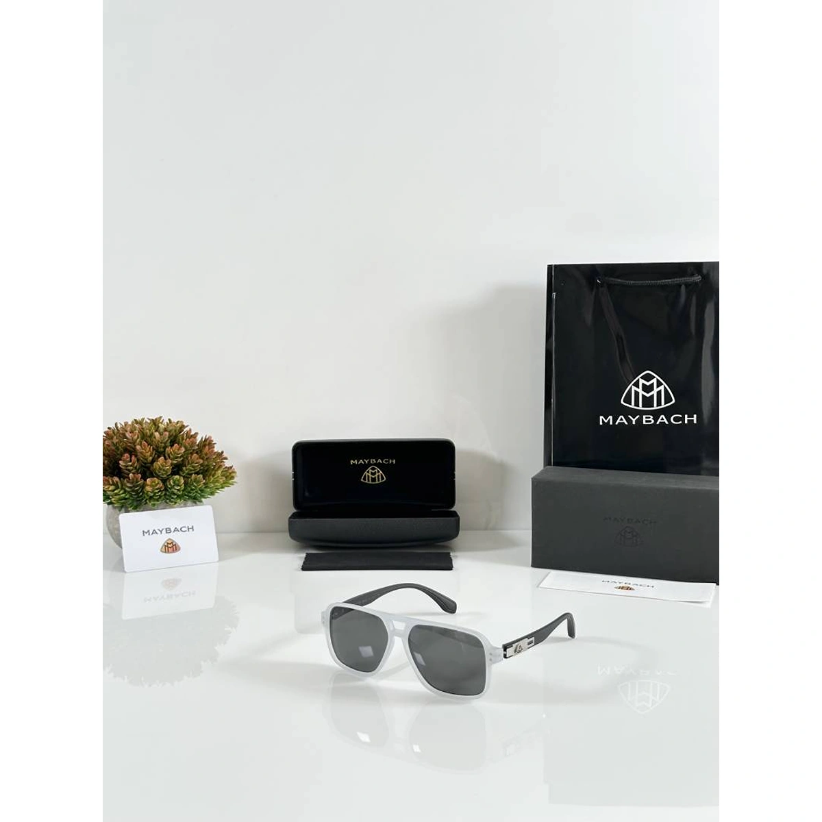 Stylish Maybach Sunglasses Ice Black For Men (SOS328) - stayhit.in Stylish Maybach Sunglasses Ice Black For Men (SOS328) - stayhit.in