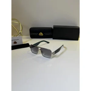 Stylish Maybach Sunglasses Silver Green For Men (BOT3676) - stayhit.in