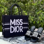Stylish Miss Dior Graffiti Book Bag Large With Og Box For Women (BOT2869) - stayhit.in