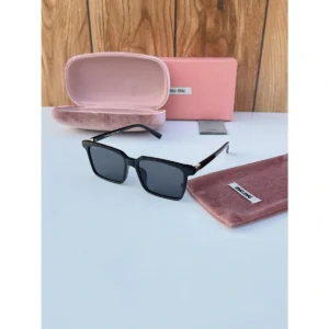 Stylish Miu Miu Sunglasses Black Gold For Men (BOT3670) - stayhit.in