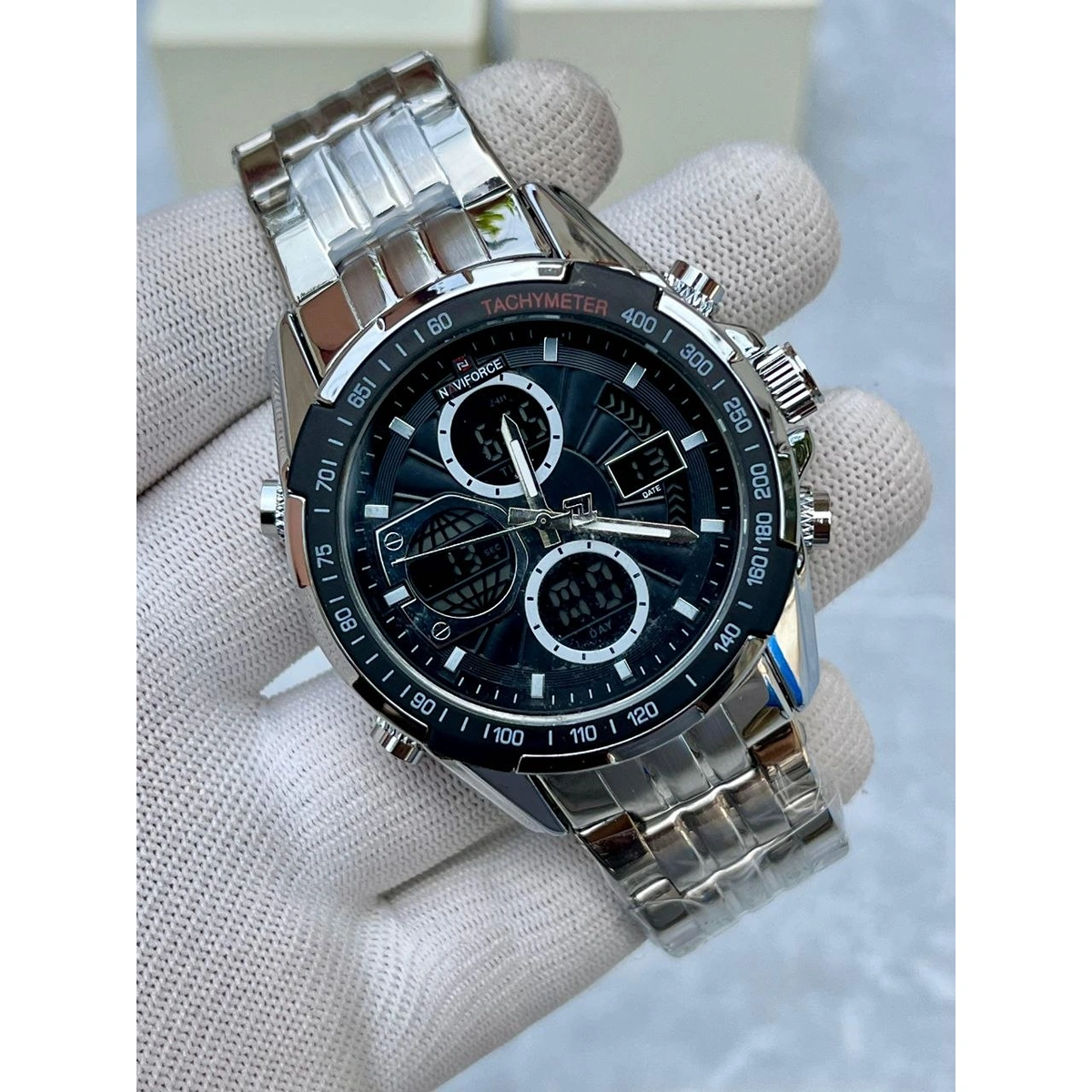 Stylish Navi Force Digital Watch For Men (LAB844) - stayhit.in Stylish Navi Force Digital Watch For Men (LAB844) - stayhit.in