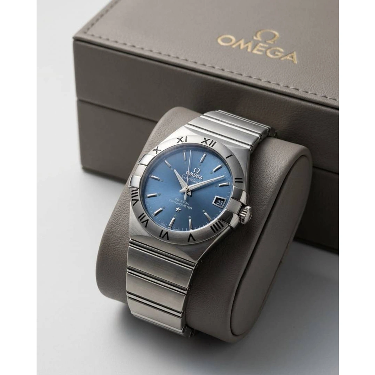 Stylish Omega Constellation Watch Blue For Men (BT308) - stayhit.in Stylish Omega Constellation Watch Blue For Men (BT308) - stayhit.in