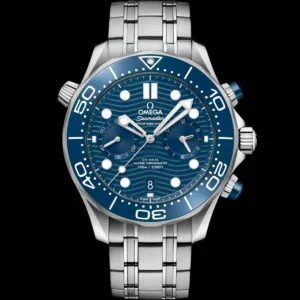 Stylish Omega Seamster Diver 300M Watch Blue Dial For Men (SOS556) - stayhit.in