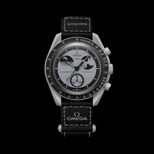 Stylish Omega Swatch Watch Mission To Earthphase For Men (SOS536) - stayhit.in