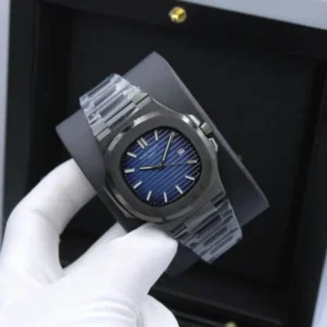 Stylish Patek Philippe Nautilus Watch Blue Dial For Men (SOS541) - stayhit.in