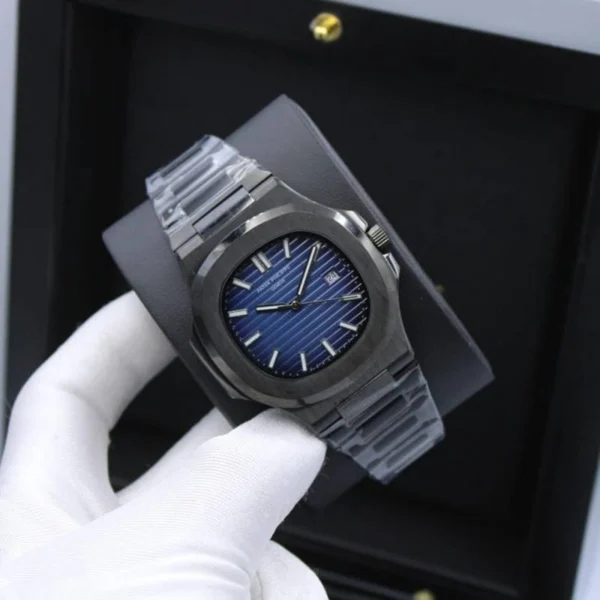 Stylish Patek Philippe Nautilus Watch Blue Dial For Men (SOS541) - stayhit.in Stylish Patek Philippe Nautilus Watch Blue Dial For Men (SOS541) - stayhit.in