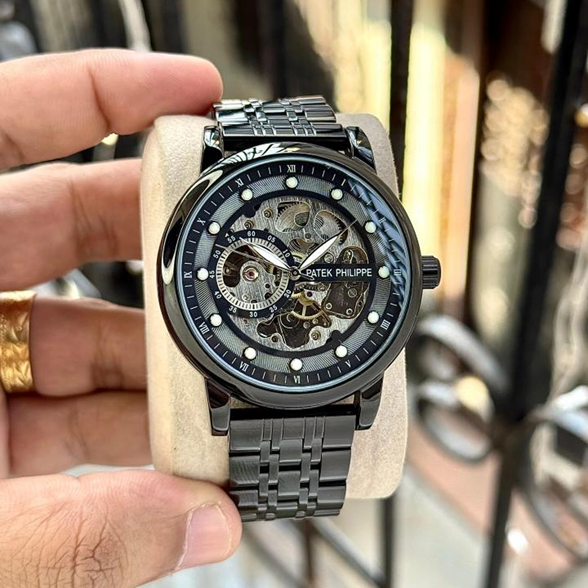 Stylish Patek Philippe Skeleton Watch Automatic For Men (WS125) - stayhit.in Stylish Patek Philippe Skeleton Watch Automatic For Men (WS125) - stayhit.in