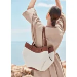 Stylish Polene Cyme Canvas Bag Edition Beige For Women (LAB562) - stayhit.in