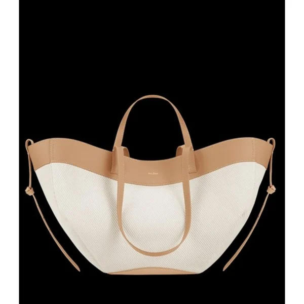 Stylish Polene Cyme Canvas Bag Edition Beige For Women (LAB563) - stayhit.in Stylish Polene Cyme Canvas Bag Edition Beige For Women (LAB563) - stayhit.in
