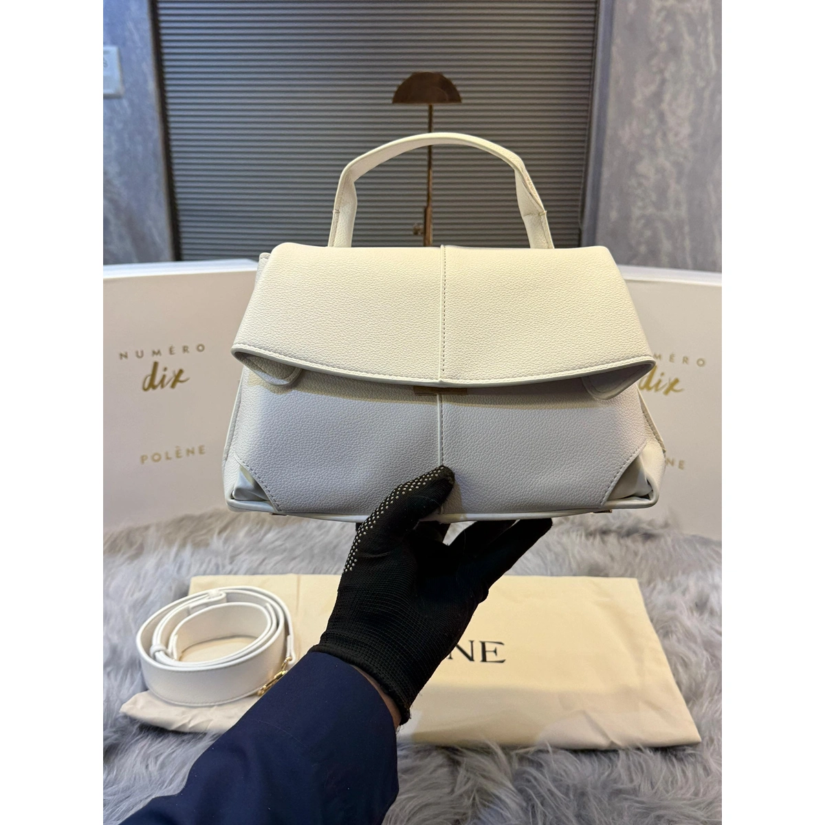 Stylish Polene Mokki Edition Bag Textured With Box For Women (LAB566) - stayhit.in Stylish Polene Mokki Edition Bag Textured With Box For Women (LAB566) - stayhit.in