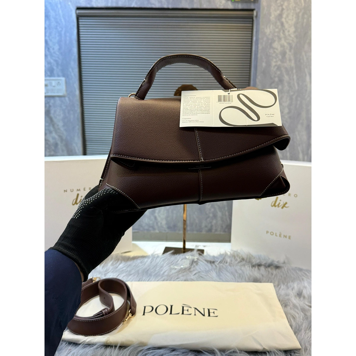 Stylish Polene Mokki Edition Bag With Box For Women (LAB567) - stayhit.in Stylish Polene Mokki Edition Bag With Box For Women (LAB567) - stayhit.in