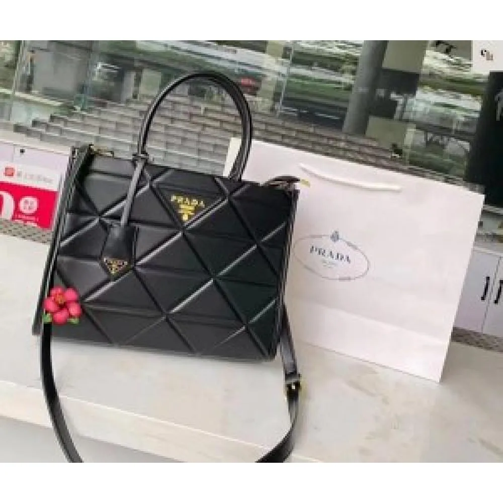 Stylish Prada leather Tote Bag With Dust Cover For Women (SUP8275) - stayhit.in