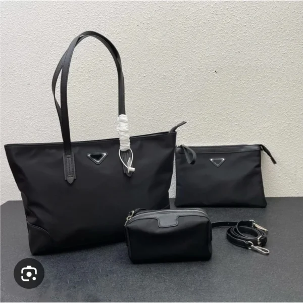 Stylish Prada Nylon Tote Bag With Dust Bag For Women (LAB639) - stayhit.in Stylish Prada Nylon Tote Bag With Dust Bag For Women (LAB639) - stayhit.in