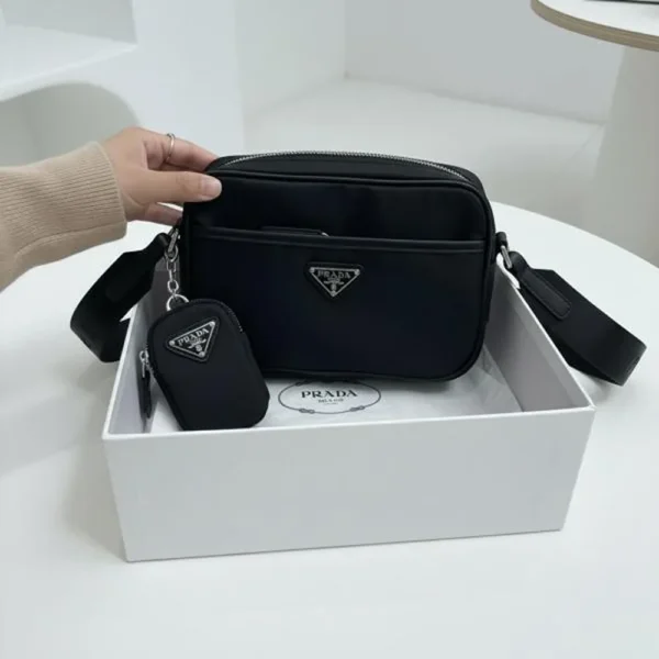 Stylish Prada X Adidas Sling Bag With Box For Women (SUP8177) - stayhit.in Stylish Prada X Adidas Sling Bag With Box For Women (SUP8177) - stayhit.in