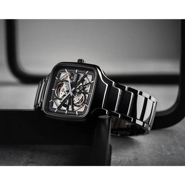 Stylish Rado True Square Watch Automatic Silver Black For Men (SOS553) - stayhit.in Stylish Rado True Square Watch Automatic Silver Black For Men (SOS553) - stayhit.in