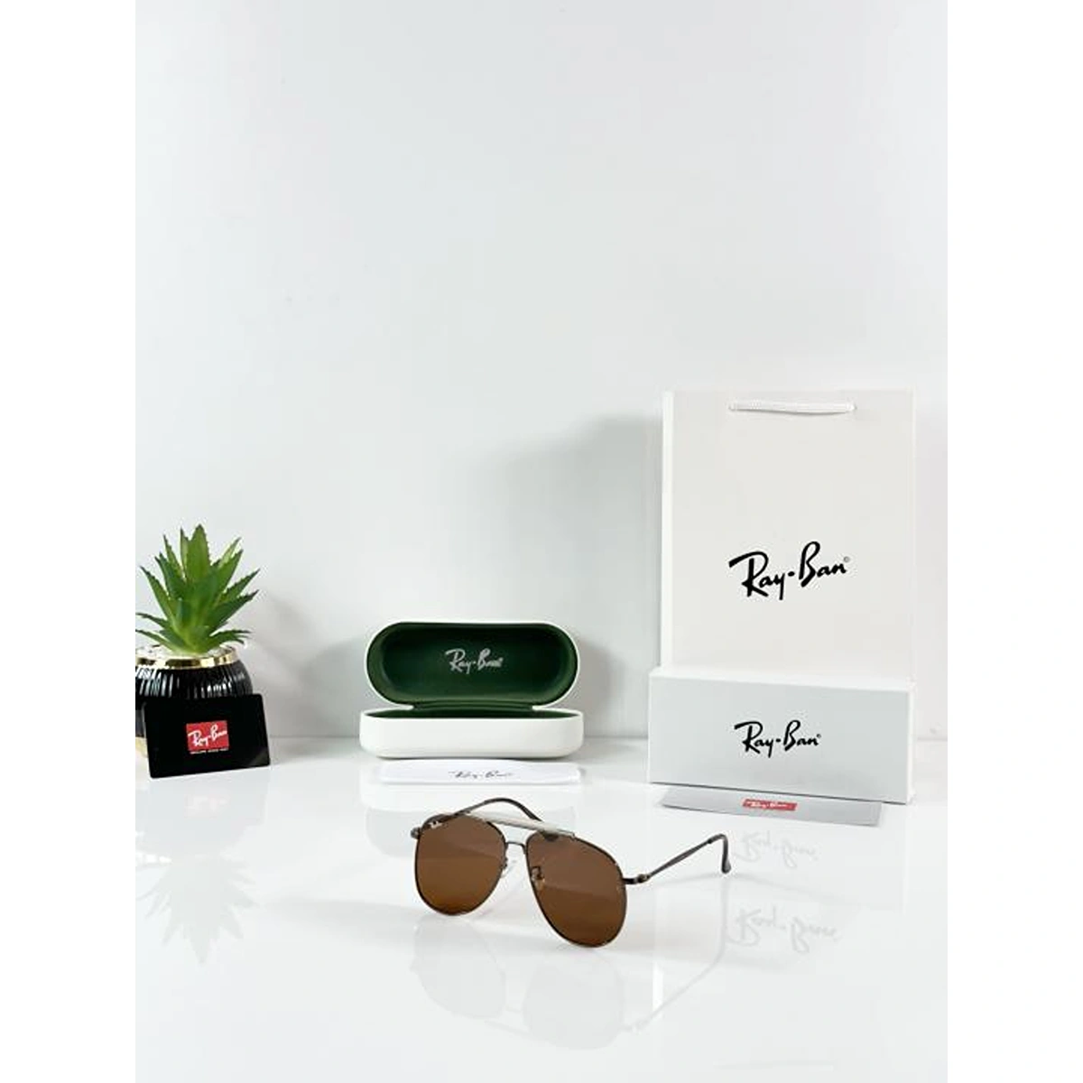 Stylish Rayban Reverse Sunglasses Brown For Men (BOT3482) - stayhit.in Stylish Rayban Reverse Sunglasses Brown For Men (BOT3482) - stayhit.in