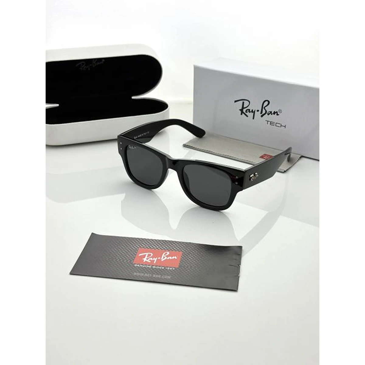 Stylish Rayban Sunglasses Black Black For Men (WS37) - stayhit.in Stylish Rayban Sunglasses Black Black For Men (WS37) - stayhit.in