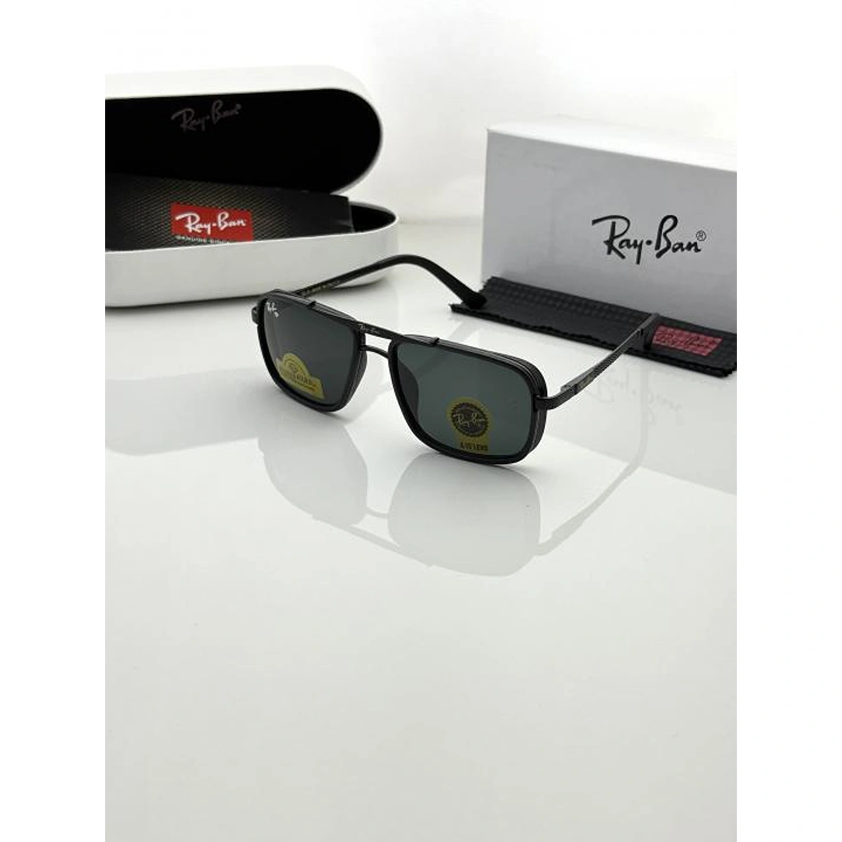 Stylish Rayban Sunglasses Black Black For Men (WS92) - stayhit.in Stylish Rayban Sunglasses Black Black For Men (WS92) - stayhit.in