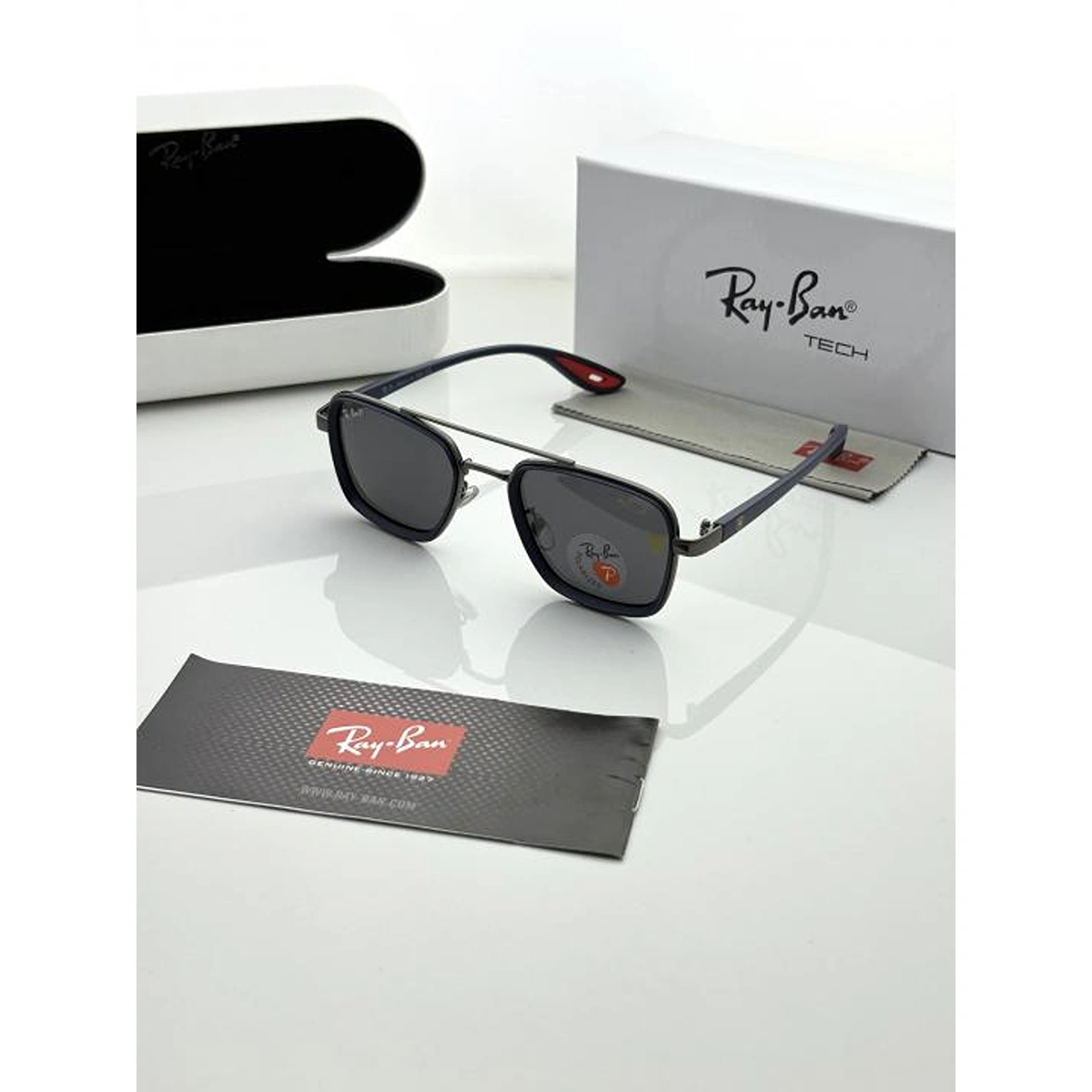 Stylish Rayban Sunglasses Blue Black For Men (BOT3213) - stayhit.in Stylish Rayban Sunglasses Blue Black For Men (BOT3213) - stayhit.in