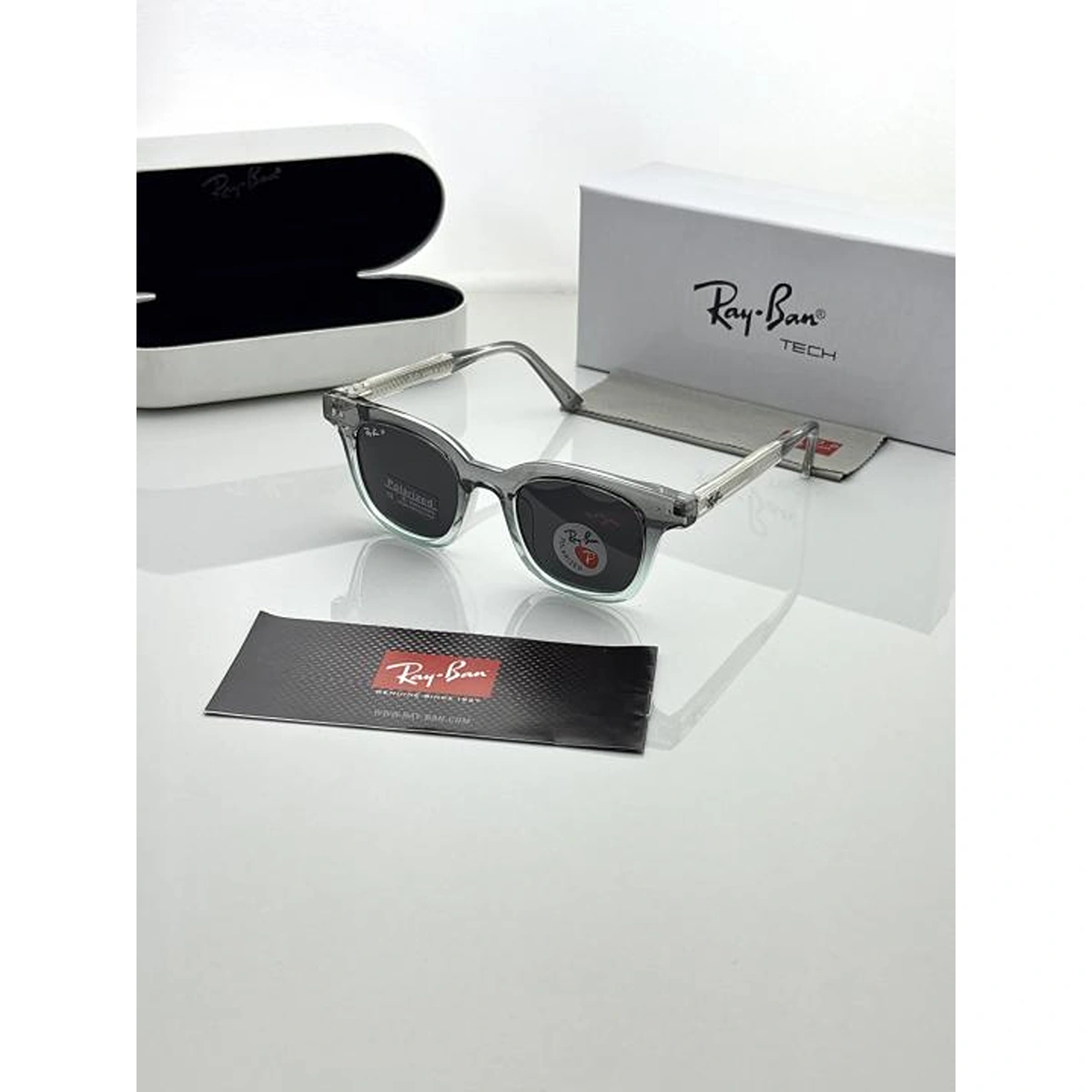 Stylish Rayban Sunglasses Grey Black For Men (BOT3207) - stayhit.in Stylish Rayban Sunglasses Grey Black For Men (BOT3207) - stayhit.in