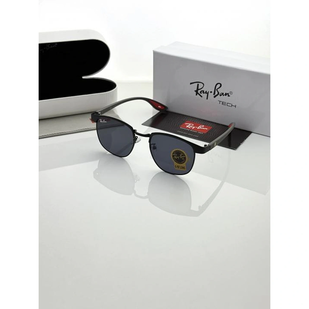 Stylish Rayban Sunglasses Grey Black For Men (BOT3481) - stayhit.in Stylish Rayban Sunglasses Grey Black For Men (BOT3481) - stayhit.in